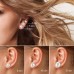 Charisma 4-12mm Pearl Stud Earrings Set for Girls Women Hypoallergenic Composite Faux Pearl Earrings Pack 12 Pairs Mixed Sizes 