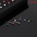 Evevil 60pcs 22G Nose Studs Rings Stainless Steel 1.5mm Colored Crystal Nose Studs Bone Hypoallergenic Piercing Jewelry Box Set